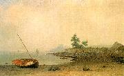 Martin Johnson Heade The Stranded Boat France oil painting reproduction